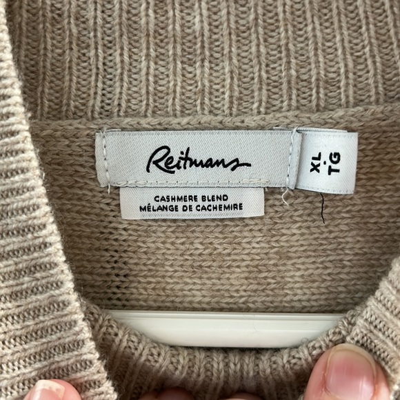 Reitmans cashmere blend sweater - Picture 4 of 6